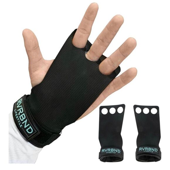 Rvrbnd lifestyle 3 hole rubber carbon handgrips for athletes - Picture 1 of 5